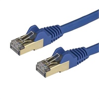Click here for more details of the StarTech.com 0.5m Blue Cat6a Ethernet STP