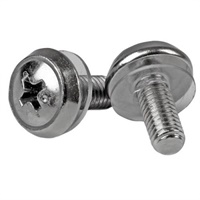 Click here for more details of the StarTech.com 50 Pkg M5 Mounting Screws Sil