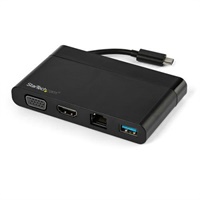 Click here for more details of the StarTech.com USB C Adapter HDMI and VGA 1x