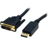 Click here for more details of the StarTech.com 6ft DisplayPort to DVI Cable