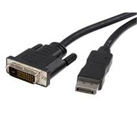 Click here for more details of the StarTech.com 10ft DisplayPort to DVI Cable