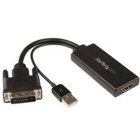 Click here for more details of the StarTech.com DVI to HDMI Video Adapter USB