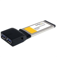 Click here for more details of the StarTech.com 2 Port ExpressCard SuperSpeed