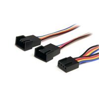 Click here for more details of the StarTech.com 12in 4 Pin Fan Power Splitter