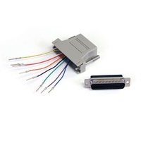 Click here for more details of the StarTech.com DB25 to RJ45 Modular Adapter
