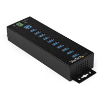 Click here for more details of the StarTech.com 10 Port USB3 Ind Hub with Pow