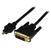 Click here for more details of the StarTech.com 1m Micro HDMI to DVI D Cable