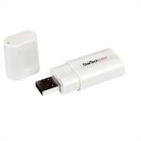 Click here for more details of the StarTech.com USB to Stereo Audio Adapter C