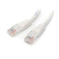 Click here for more details of the StarTech.com 15m White Molded Cat5e UTP Pa