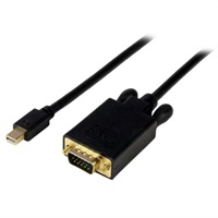 Click here for more details of the StarTech.com 6 ft Mini DisplayPort to VGA
