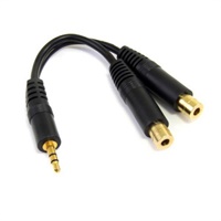 Click here for more details of the StarTech.com 6in Splitter Cable 3.5mm
