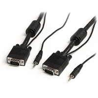 Click here for more details of the StarTech.com 2m VGA Cable with Audio HD15