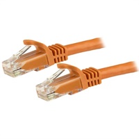Click here for more details of the StarTech.com 1.5m Orange CAT6 GbE UTP Patc