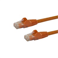 Click here for more details of the StarTech.com 0.5m Orange Snagless Cat6 Pat