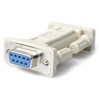 Click here for more details of the StarTech.com DB9 RS232 Null Modem Adapter