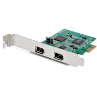 Click here for more details of the StarTech.com 2 Port PCI Express FireWire C