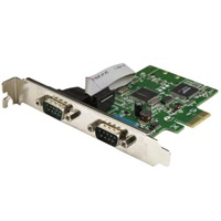 Click here for more details of the StarTech.com 2PT PCIe Serial Card with 16C