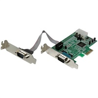 Click here for more details of the StarTech.com 2 Port LP PCIe Serial Card 16