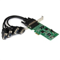Click here for more details of the StarTech.com 4 Port PCIe Serial Combo Card