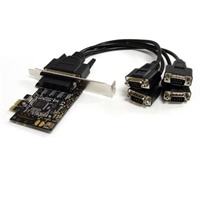 Click here for more details of the StarTech.com 4 Port RS232 PCI Express Seri