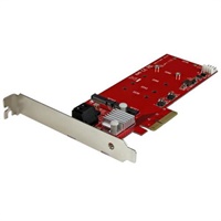 Click here for more details of the StarTech.com 2 Slot PCIe M.2 RAID Card 2x