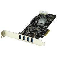 Click here for more details of the StarTech.com 4PT PCIe USB3 Card Adapter UA