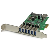 Click here for more details of the StarTech.com 7 Port PCI Express USB 3.0 Ca