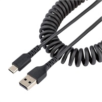 Click here for more details of the StarTech.com 1m USB A to USB C Coiled Heav