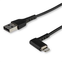 Click here for more details of the StarTech.com 2m Angled Lightning to USB Bl