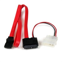 Click here for more details of the StarTech.com 20in Slimline SATA to SATA Ca