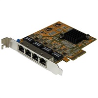 Click here for more details of the StarTech.com 4 Port PCIe Gigabit Network A