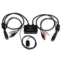 Click here for more details of the StarTech.com 2 Port USB HDMI Cable KVM Swi