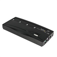 Click here for more details of the StarTech.com 4 Port PS2 KVM Switch Kit wit