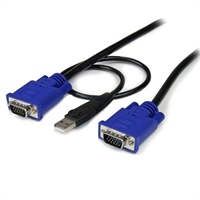 Click here for more details of the StarTech.com 3m 2in1 Ultra Thin USB KVM Ca