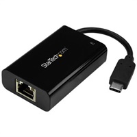 Click here for more details of the StarTech.com USBC to Ethernet Adapter PD C
