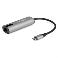 Click here for more details of the StarTech.com USB C To 2.5 GbE Adapter 2.5G