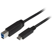 Click here for more details of the StarTech.com 2m 6ft USB C to USB B Cable U