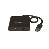 Click here for more details of the StarTech.com USB 3.0 to Dual HDMI Adapter