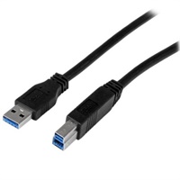 Click here for more details of the StarTech.com 1m Cert SuperSpeed USB 3.0 A