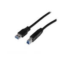 Click here for more details of the StarTech.com 2m Certified USB 3.0 A to B C