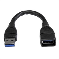 Click here for more details of the StarTech.com 6in USB 3.0 A to A Extension