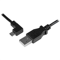 Click here for more details of the StarTech.com 2m A to Left Angle Micro USB