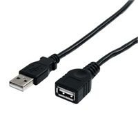 Click here for more details of the StarTech.com 10 ft Black USB 2.0 Extension