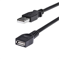 Click here for more details of the StarTech.com 6 ft Black USB 2.0 Extension