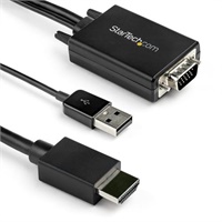 Click here for more details of the StarTech.com 3m VGA to HDMI Adapter 1080p