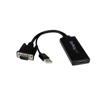 Click here for more details of the StarTech.com VGA to HDMI Adapter with USB