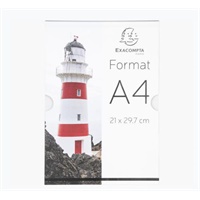Click here for more details of the Exacompta Wall Sign Holder A4 Portrait Off