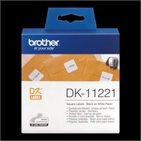 Click here for more details of the Brother Square Paper Label Roll 23mm x 23m
