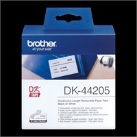 Click here for more details of the Brother Continuous Removable Paper Roll 62