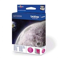 Click here for more details of the Brother Magenta Ink Cartridge 7ml - LC1000